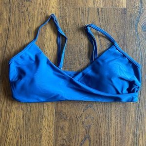 Navy Blue Bikini Top